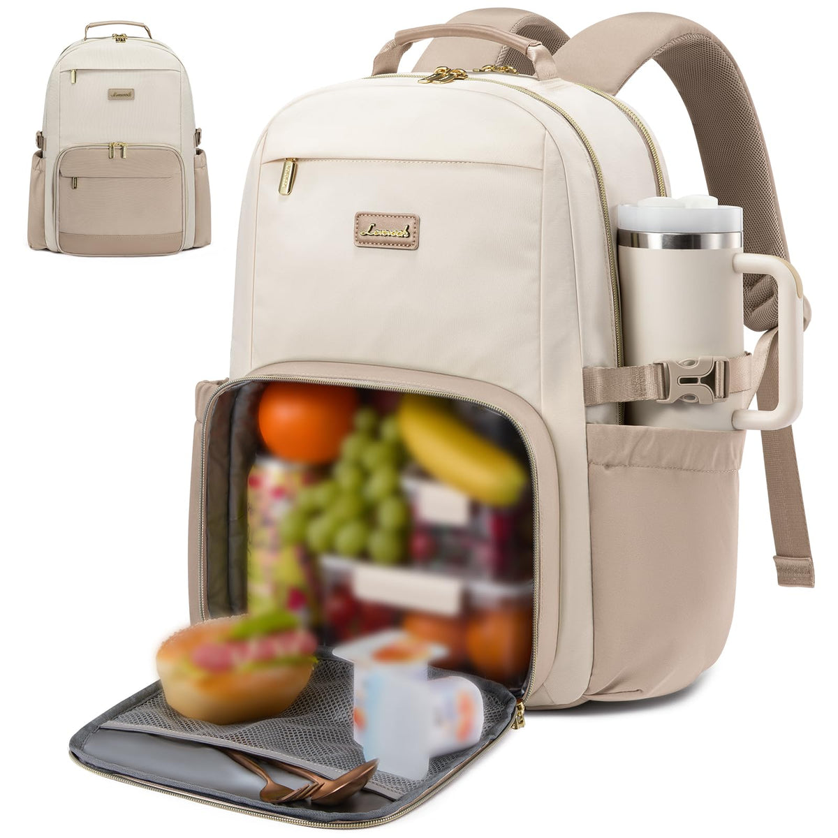 LOVEVOOK Women's Laptop Backpack for Work and Travel