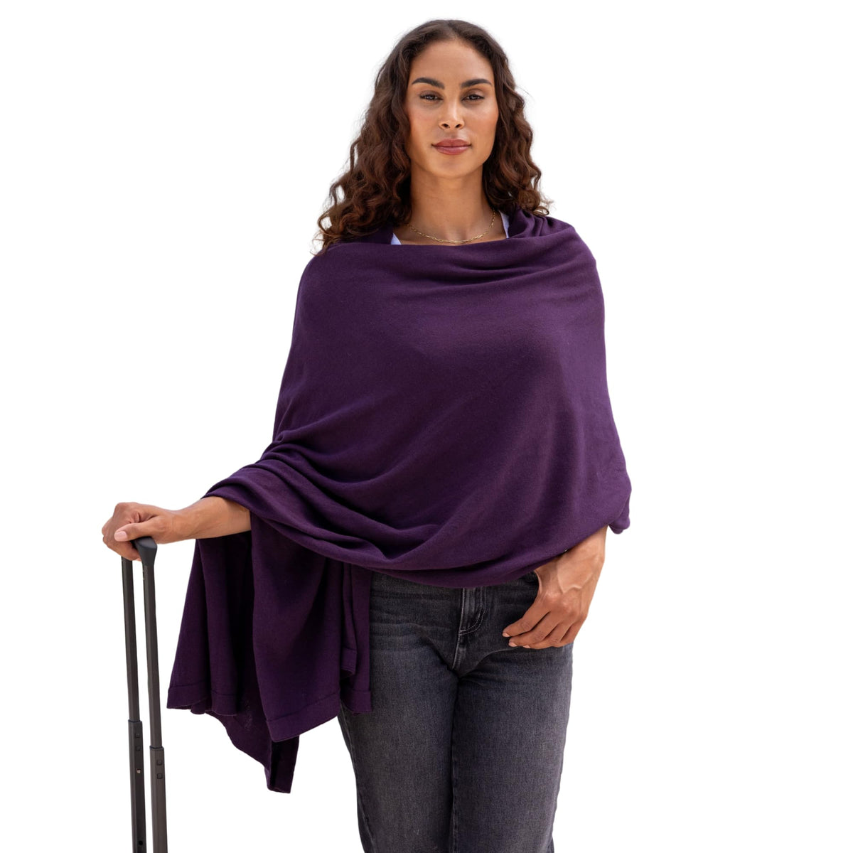 zestt Women's Organic Cotton Dreamsoft Travel Scarf Wrap