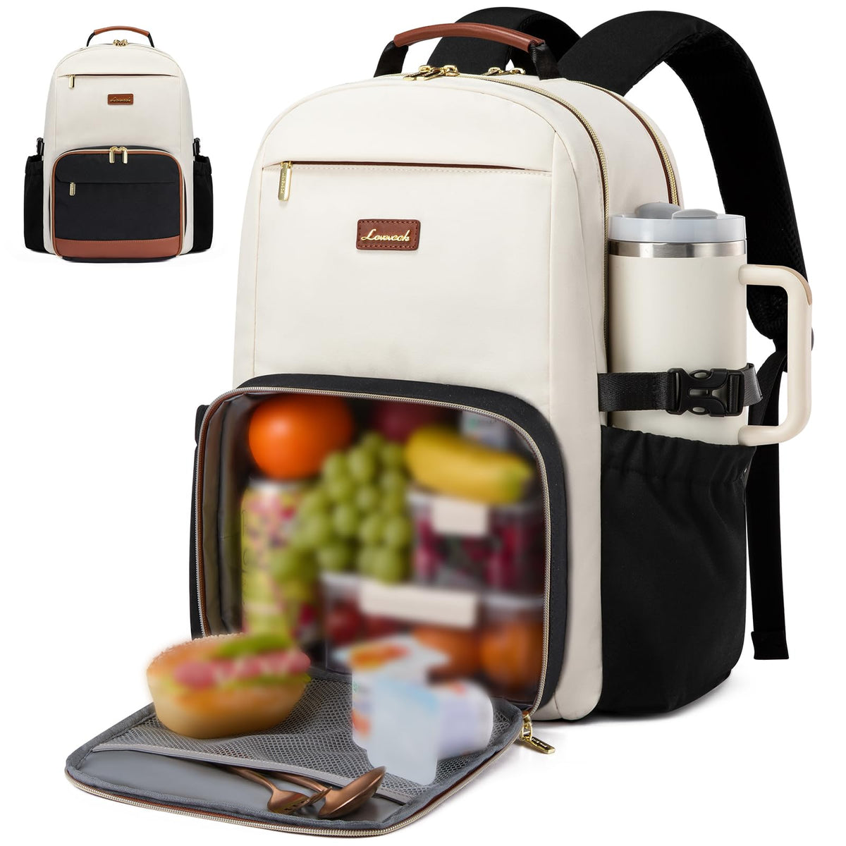 LOVEVOOK Women's Laptop Backpack for Work and Travel