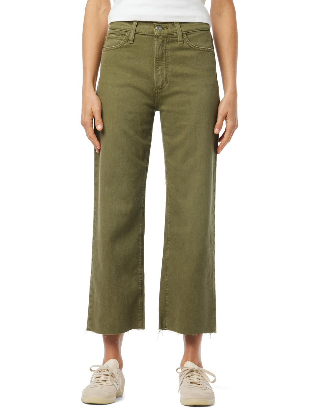 Joe's Womens The Blake High Rise Crop Wide Leg Jean