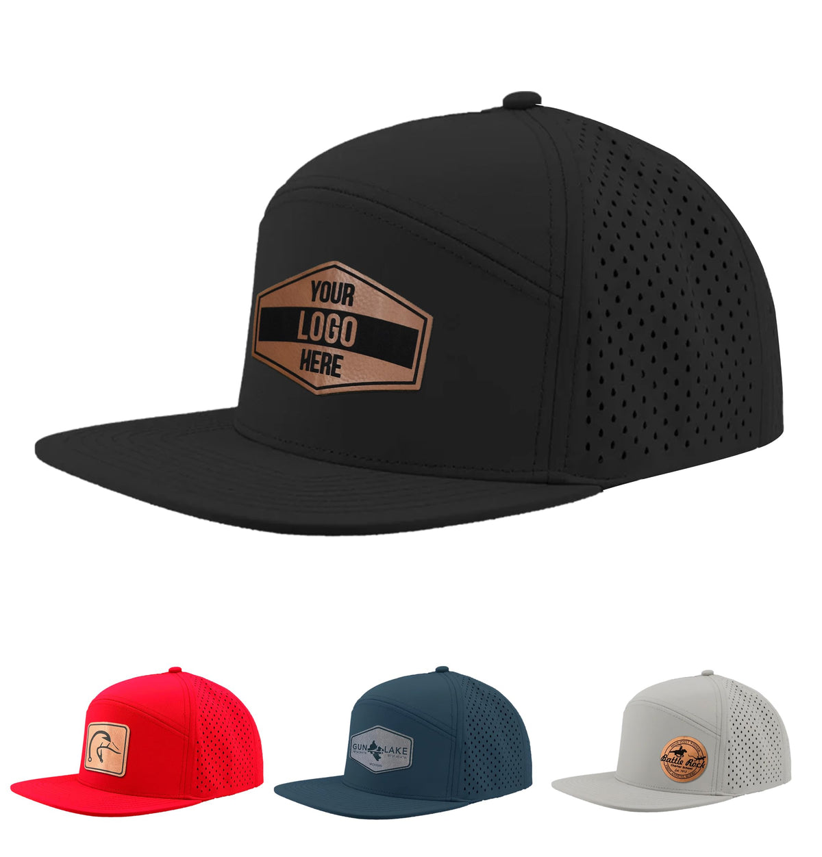 Personalized Logo Patch Trucker Baseball Cap for Men and Women