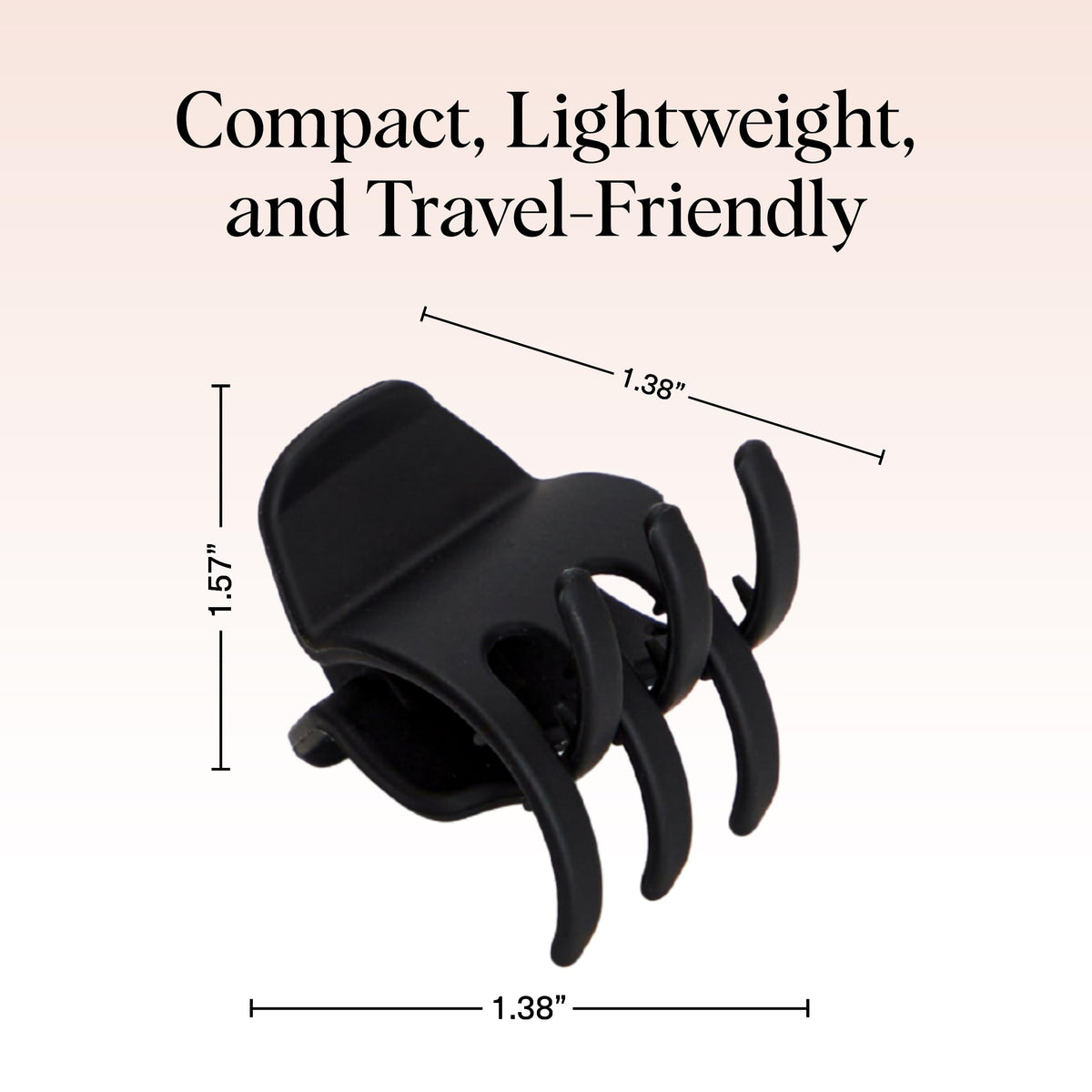 Kitsch Eco-Friendly Medium Claw Hair Clips for Women