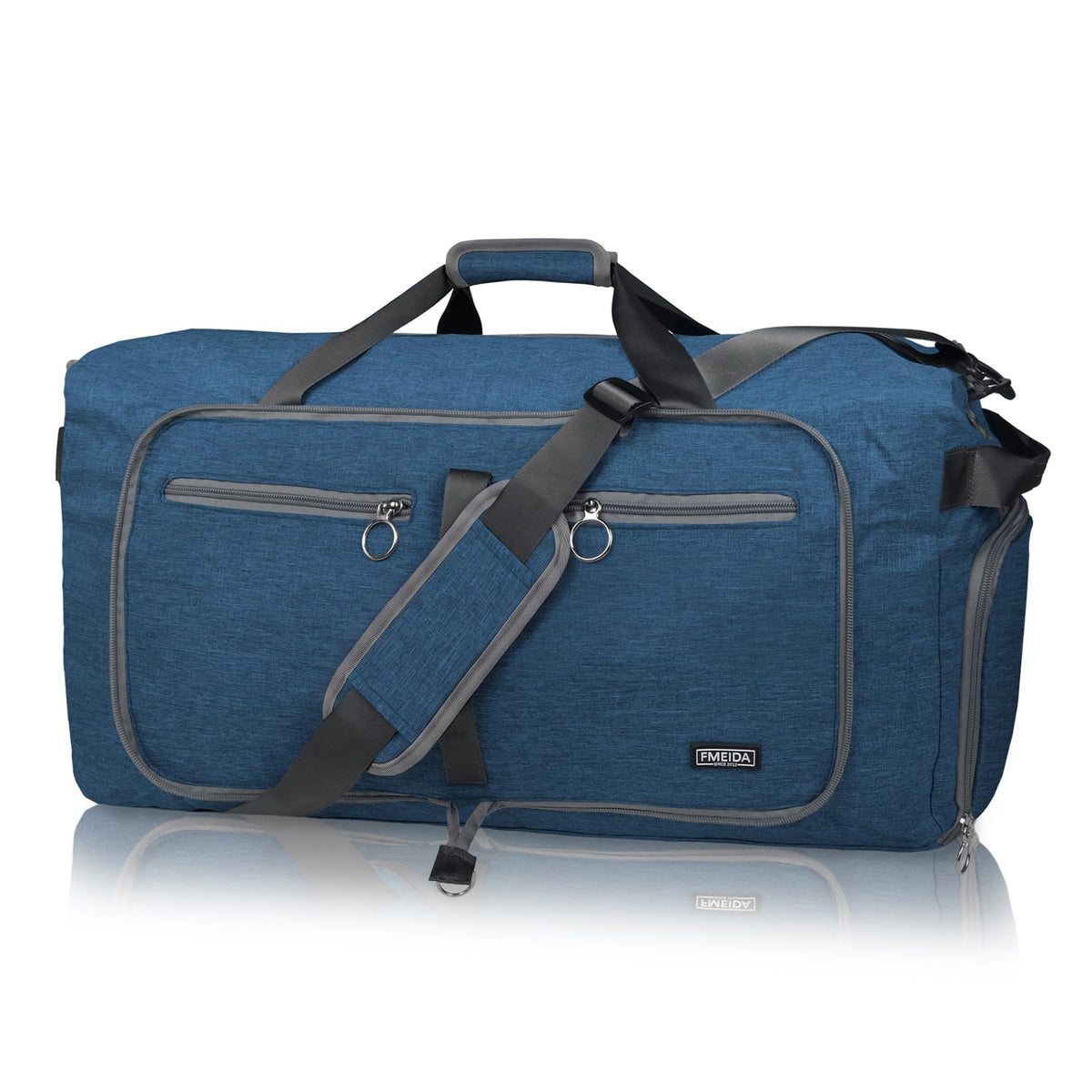 Fmeida 65L Large Travel Duffle Bag for Weekend Trips