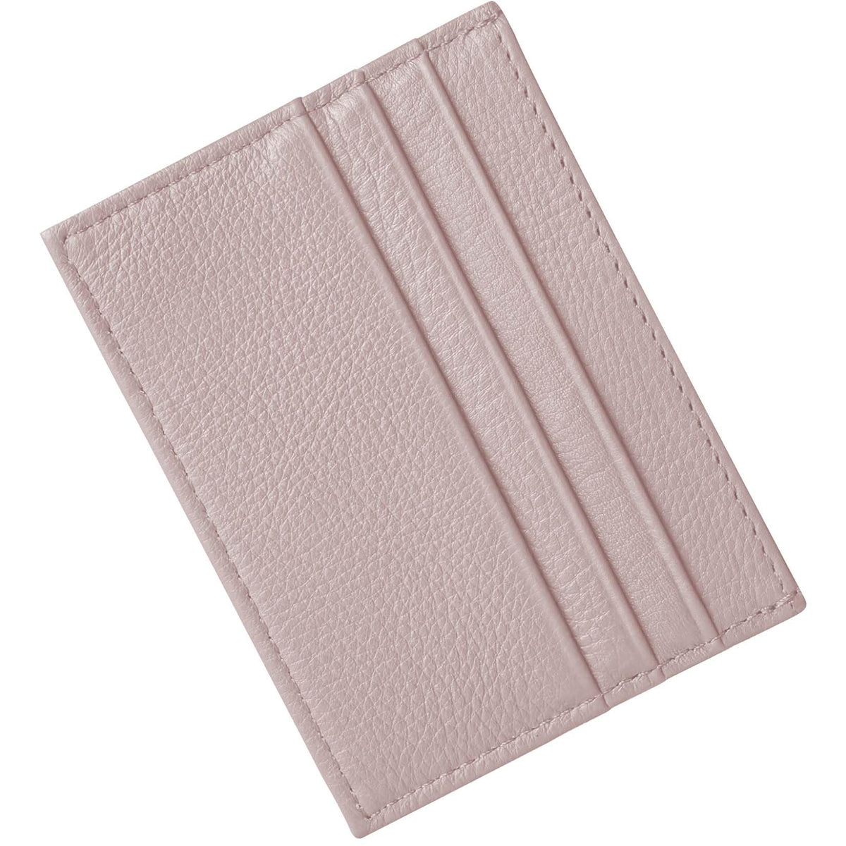 M-Plateau Genuine Leather Slim Card Wallet with 6 Slots
