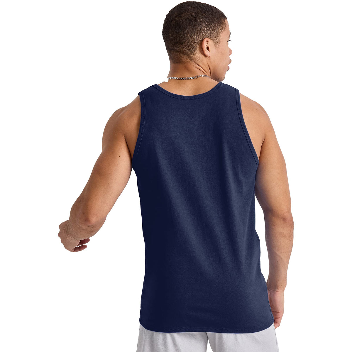 Hanes Men's Essentials Tank Top Pack, Midweight Cotton Tanks, Sleeveless Shirts, 3-Pack