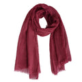 Women's Cotton Blend Crinkle Linen Beach Scarf Wrap