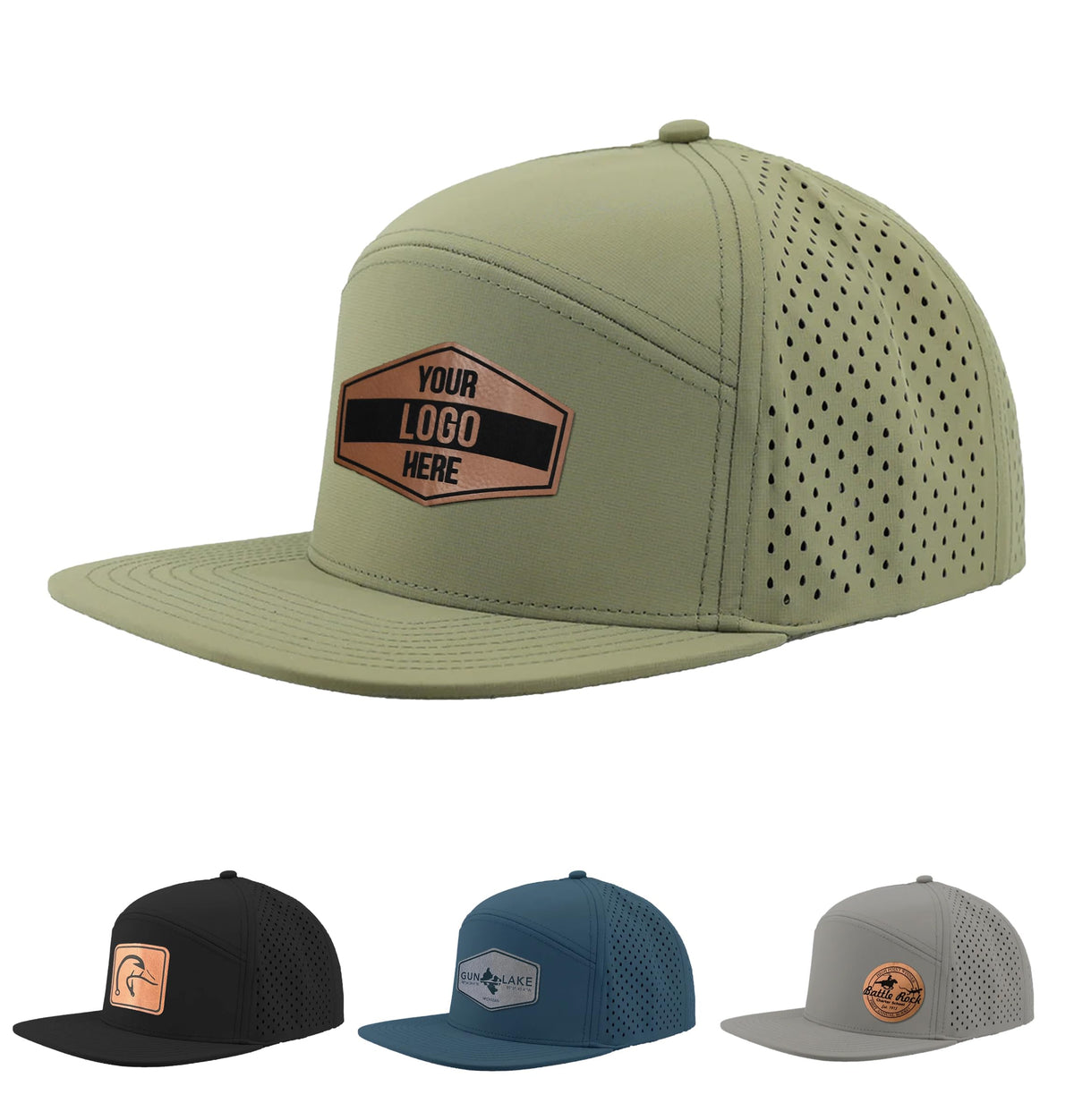 Personalized Logo Patch Trucker Baseball Cap for Men and Women