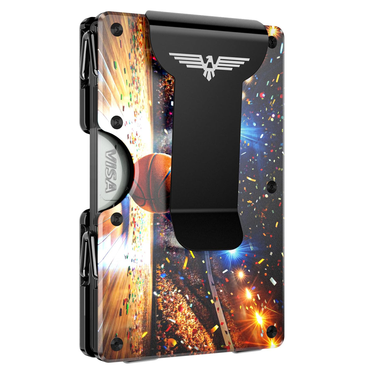 Lenvoten Men's Minimalist RFID Blocking Hinged Wallet