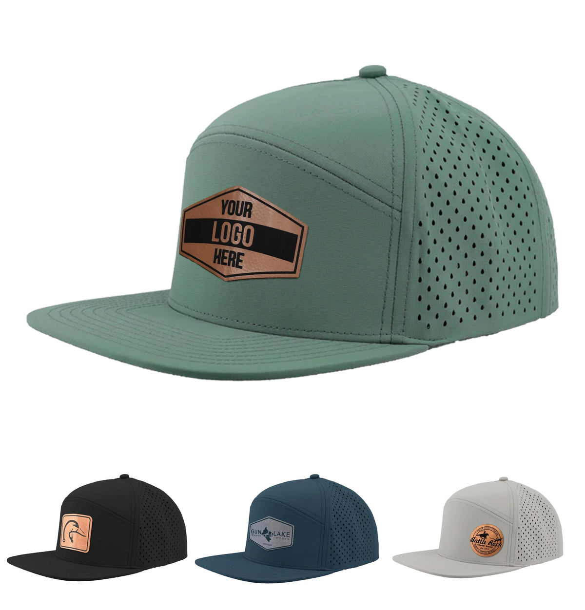 Personalized Logo Patch Trucker Baseball Cap for Men and Women