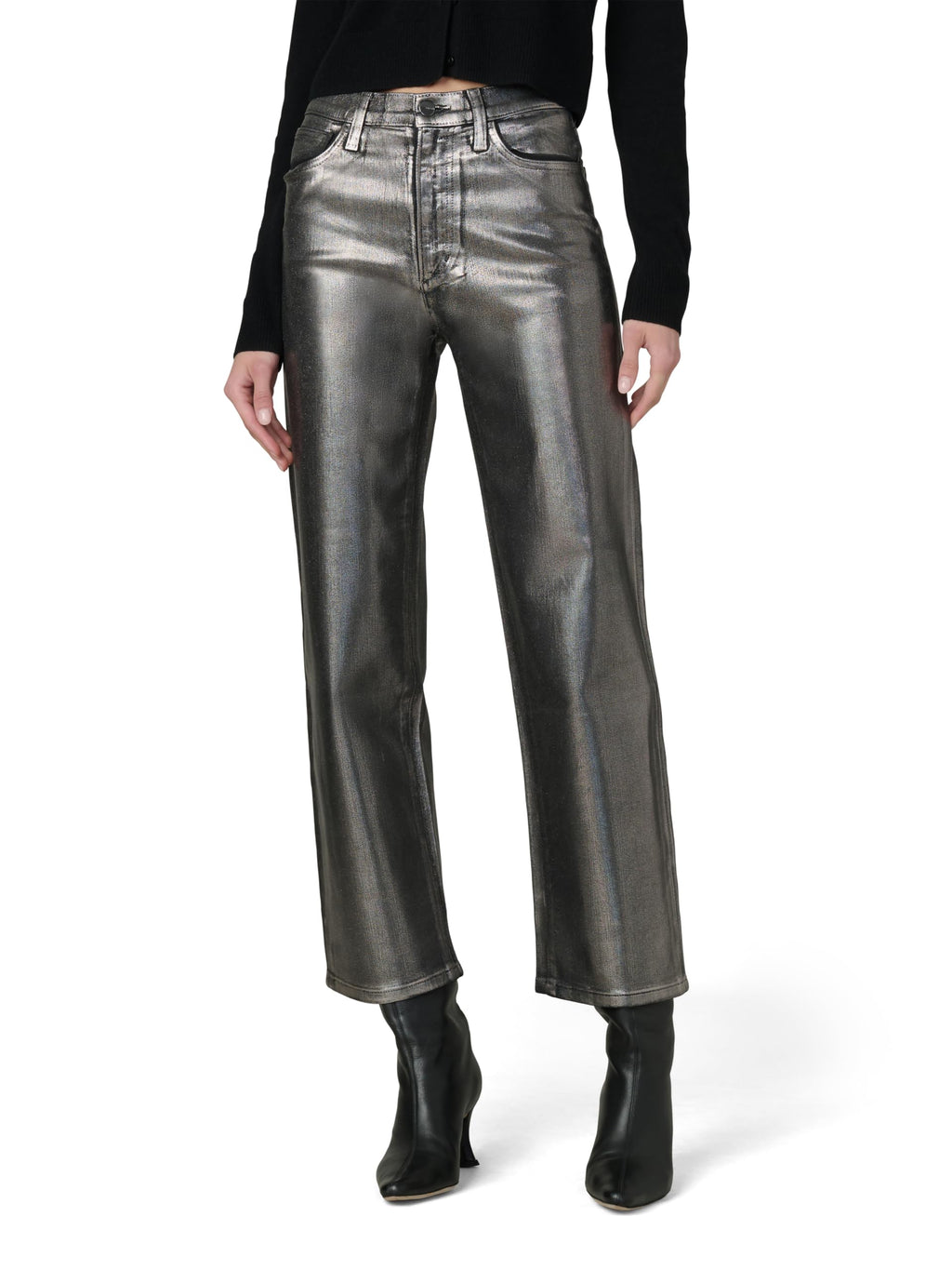 Joe's Womens The Blake High Rise Crop Wide Leg Jean