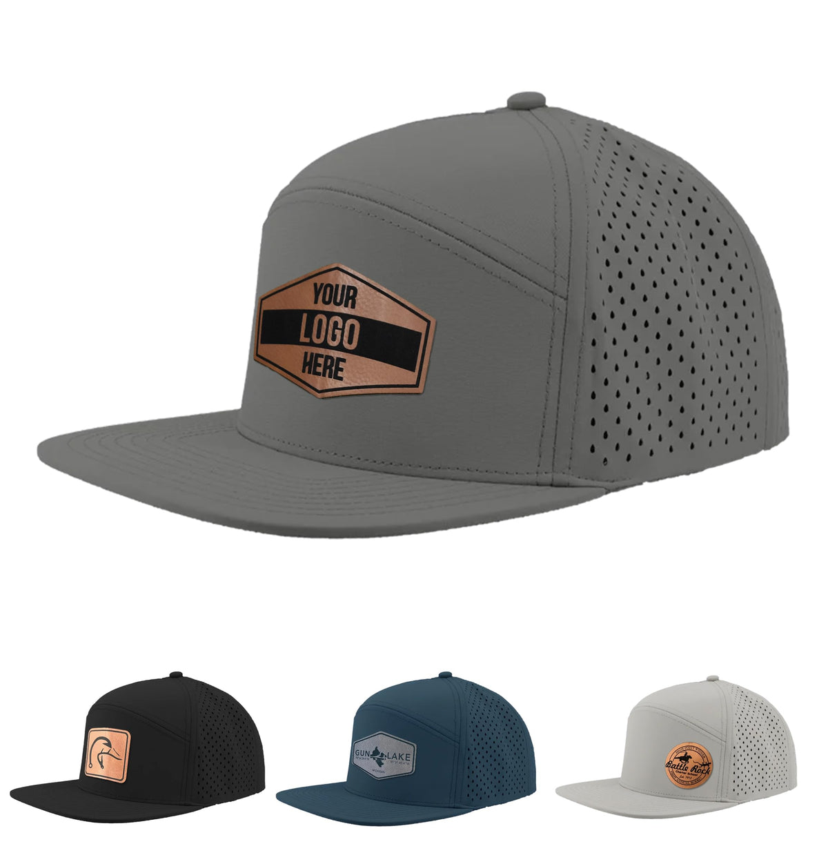 Personalized Logo Patch Trucker Baseball Cap for Men and Women