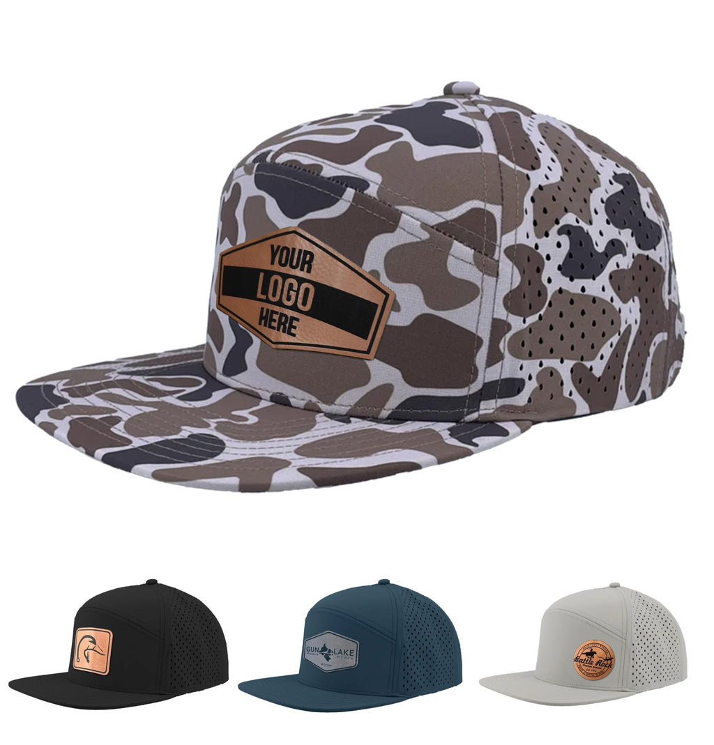 Personalized Logo Patch Trucker Baseball Cap for Men and Women