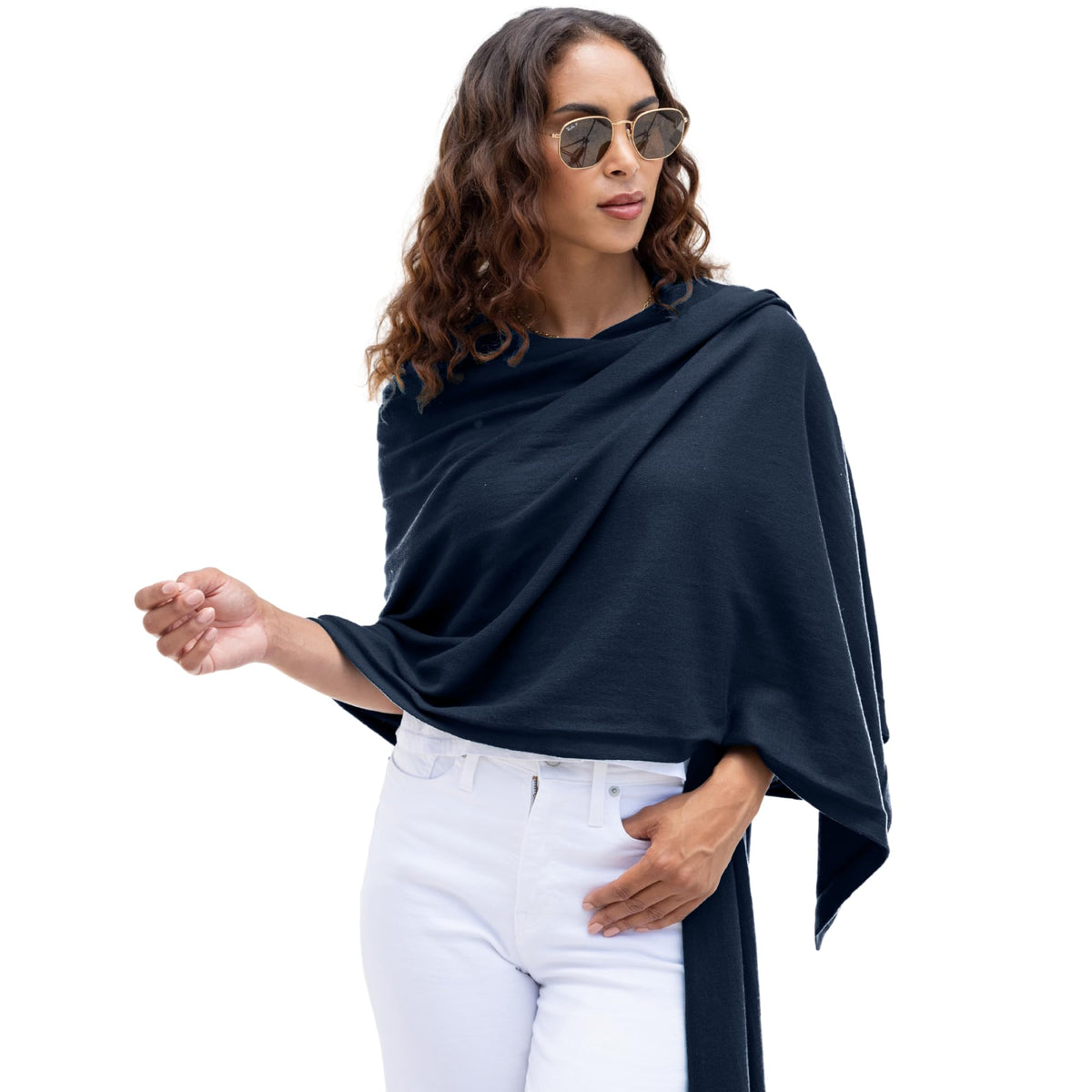 zestt Women's Organic Cotton Dreamsoft Travel Scarf Wrap