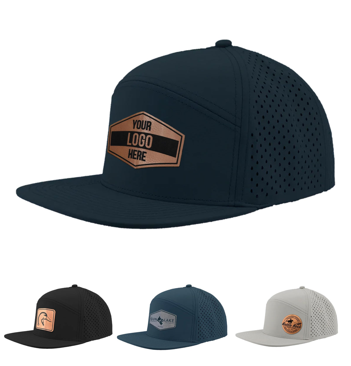 Personalized Logo Patch Trucker Baseball Cap for Men and Women
