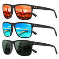 TURBOPEP Square Polarized UV Protection Sunglasses for Men and Women