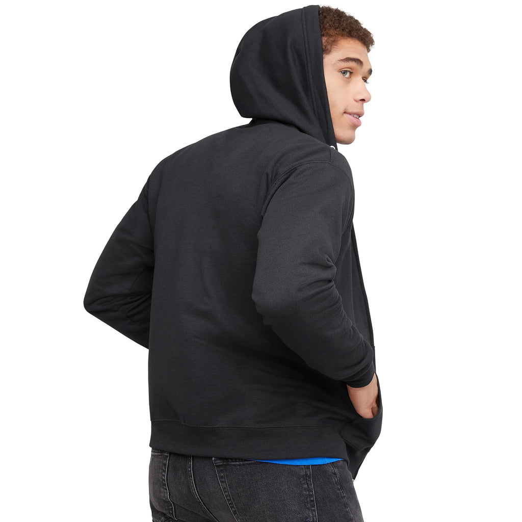 Hanes Men's Zip-up Hoodie, Ecosmart Fleece Full-zip Hoodie for Men, Hooded Sweatshirt