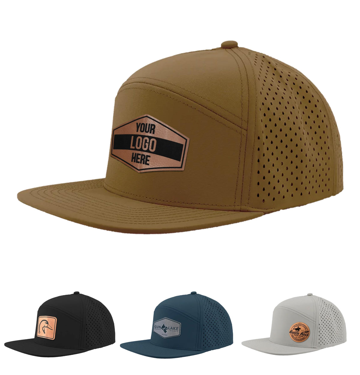 Personalized Logo Patch Trucker Baseball Cap for Men and Women