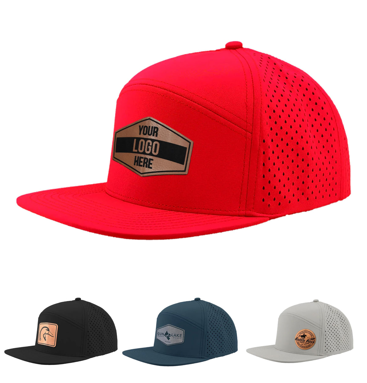 Personalized Logo Patch Trucker Baseball Cap for Men and Women