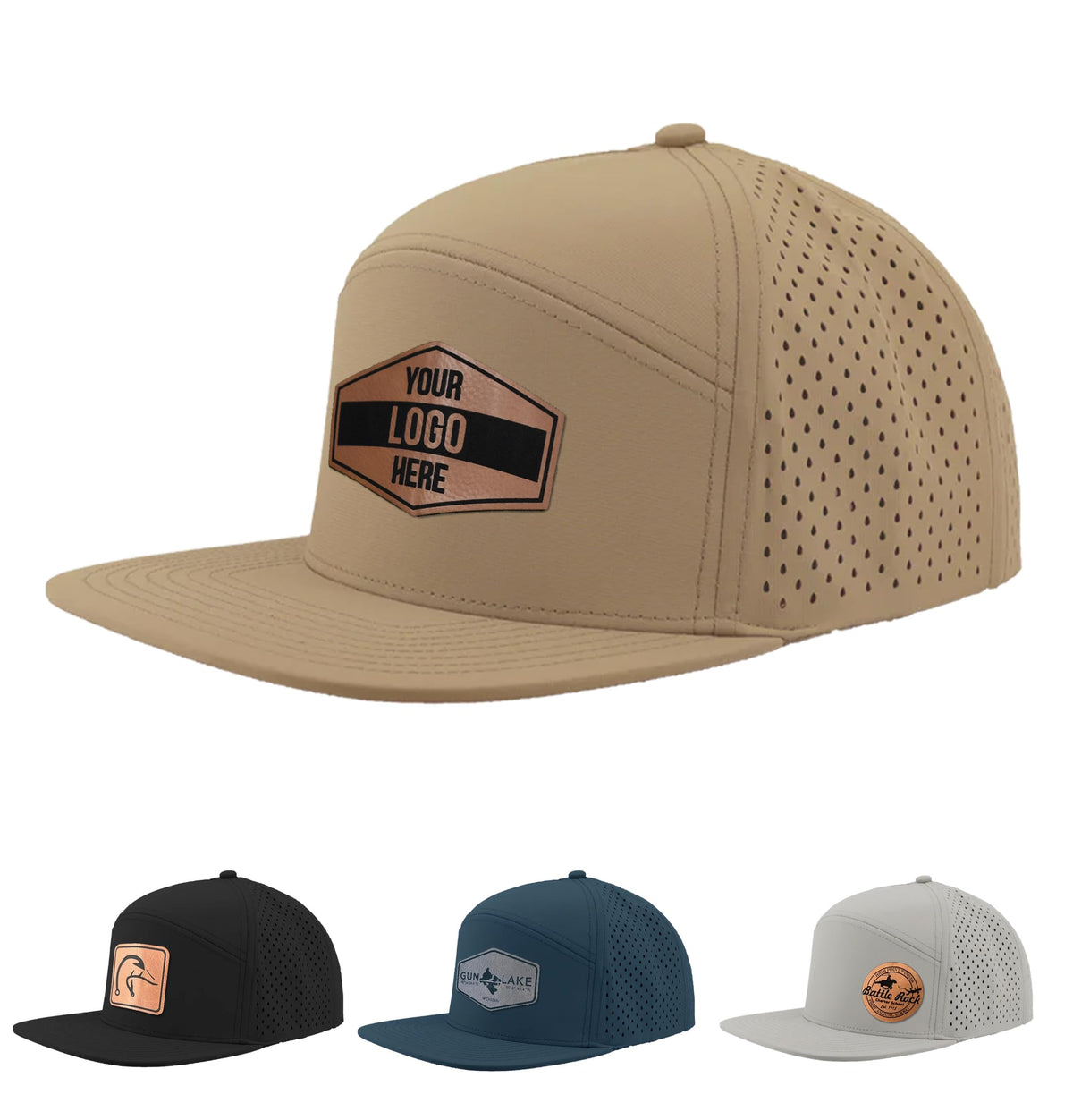 Personalized Logo Patch Trucker Baseball Cap for Men and Women