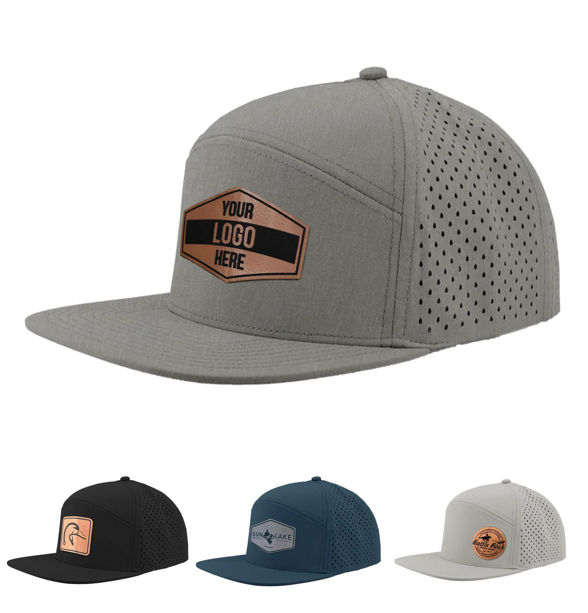 Personalized Logo Patch Trucker Baseball Cap for Men and Women