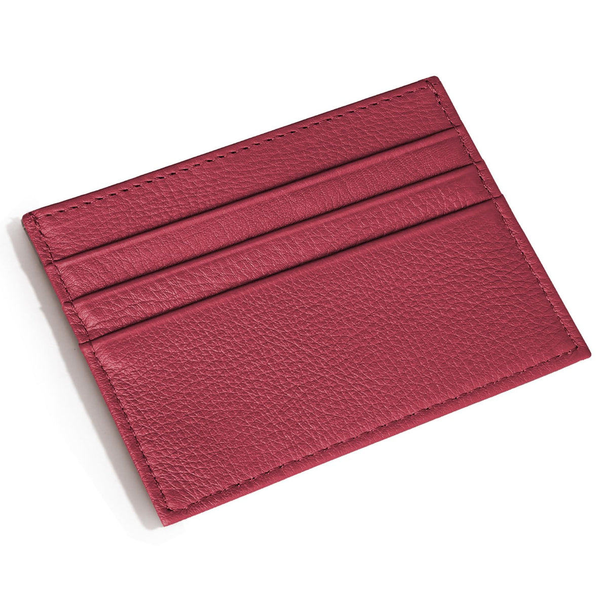 M-Plateau Genuine Leather Slim Card Wallet with 6 Slots