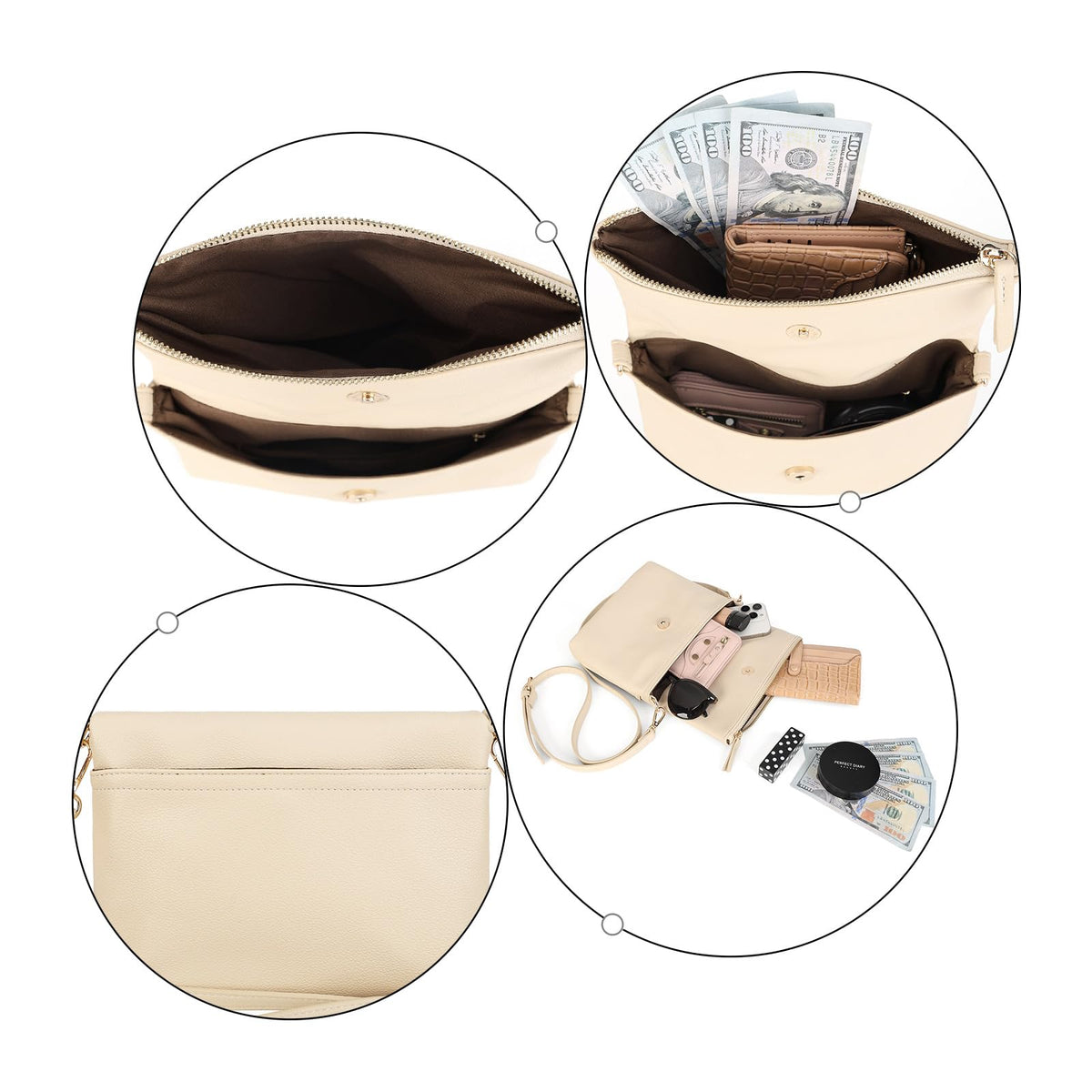 Gladdon Crossbody bags for Women Crossbody Purse Shoulder Bag