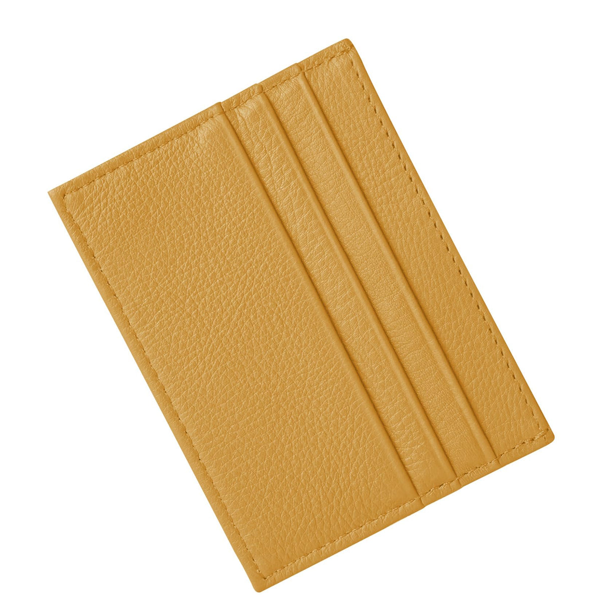 M-Plateau Genuine Leather Slim Card Wallet with 6 Slots