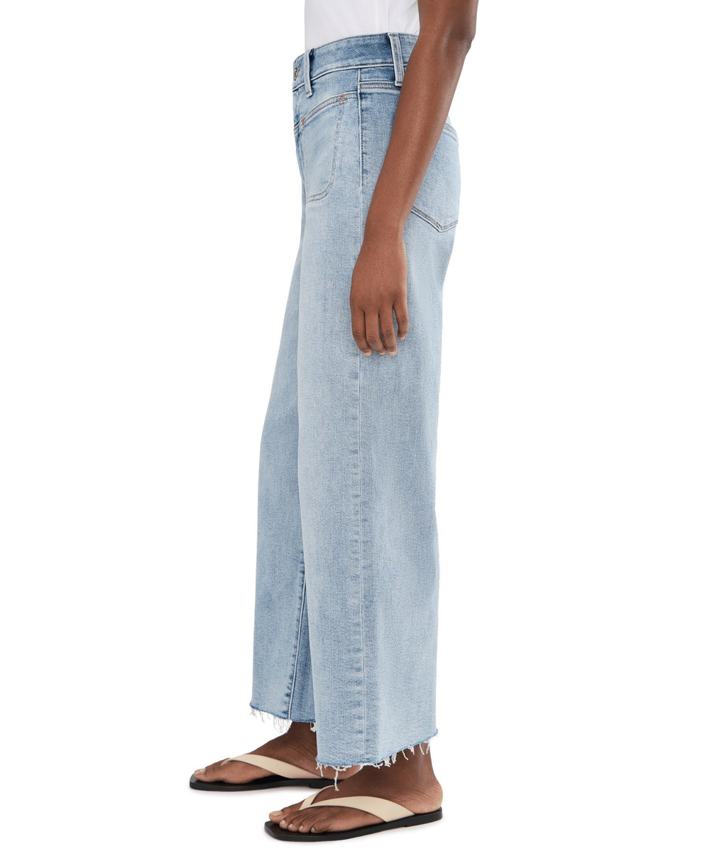 PAIGE 29" Petite Anessa Front Yoke Stitch Through Pockets in La Belle