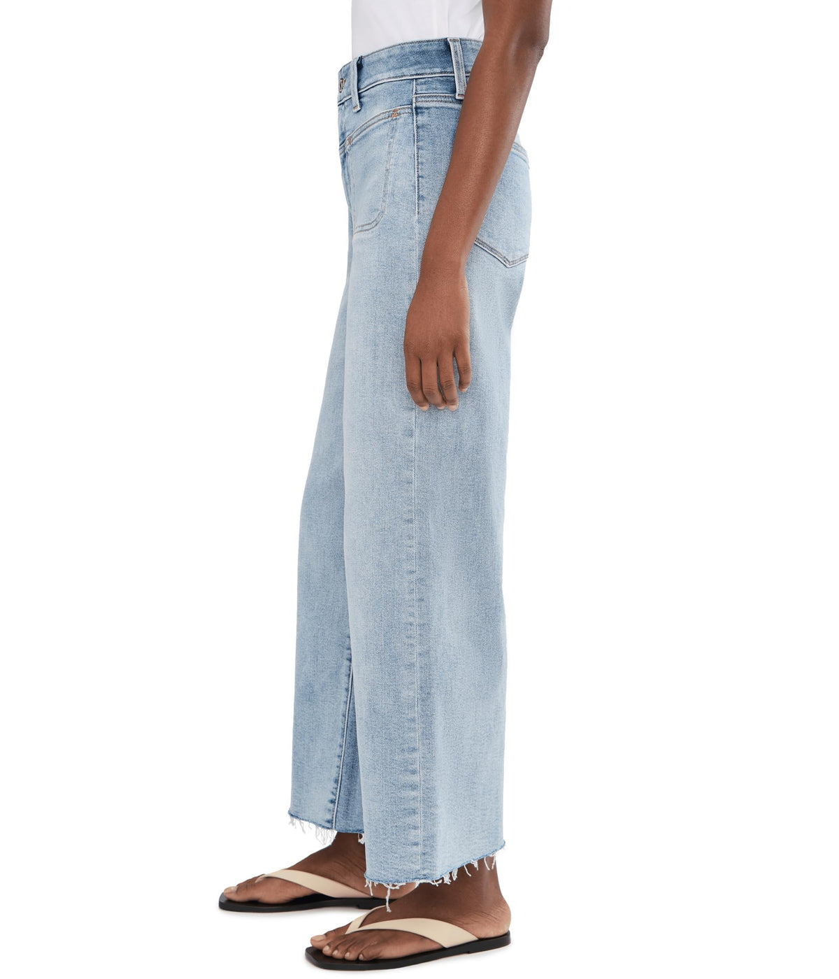 PAIGE 29" Petite Anessa Front Yoke Stitch Through Pockets in La Belle