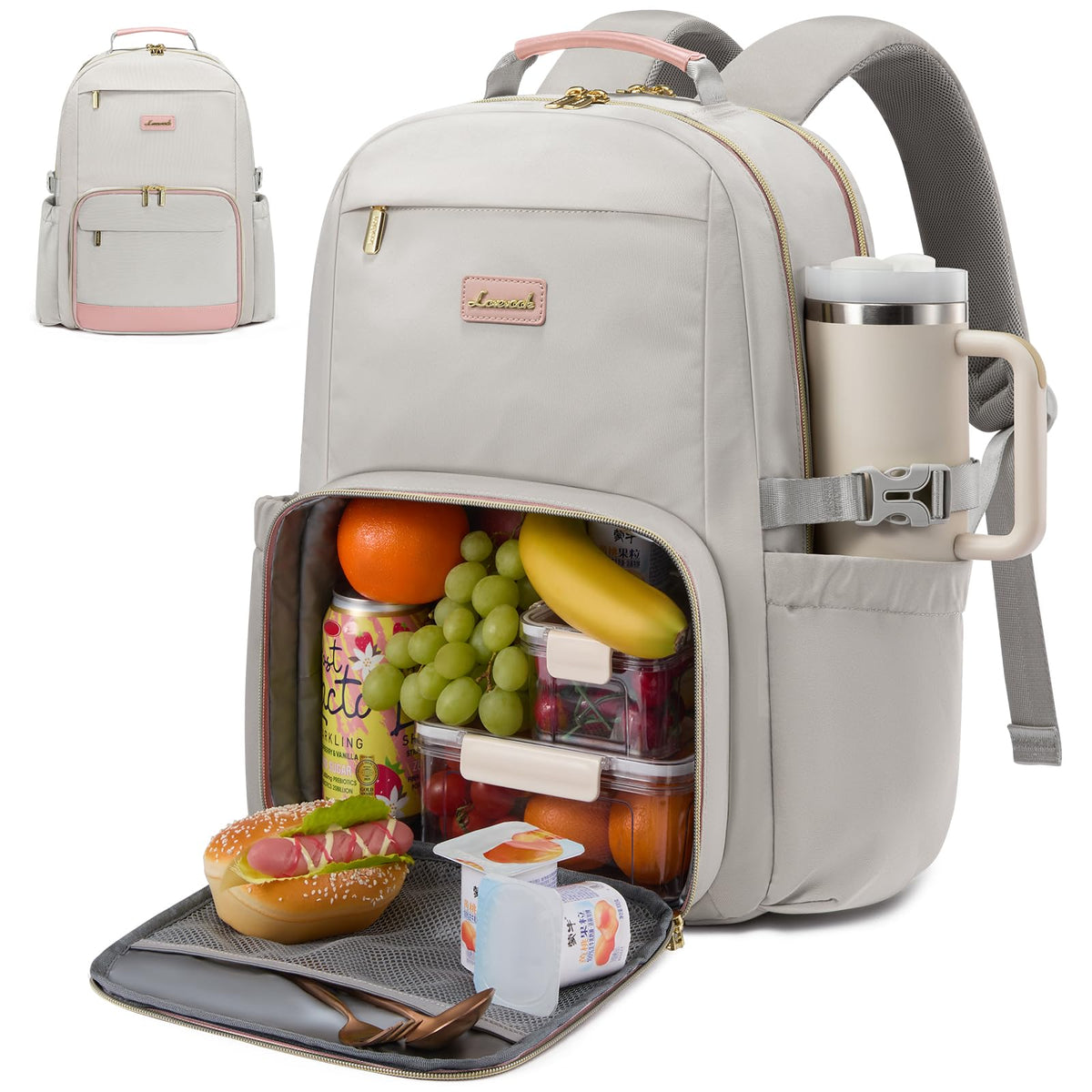 LOVEVOOK Women's Laptop Backpack for Work and Travel