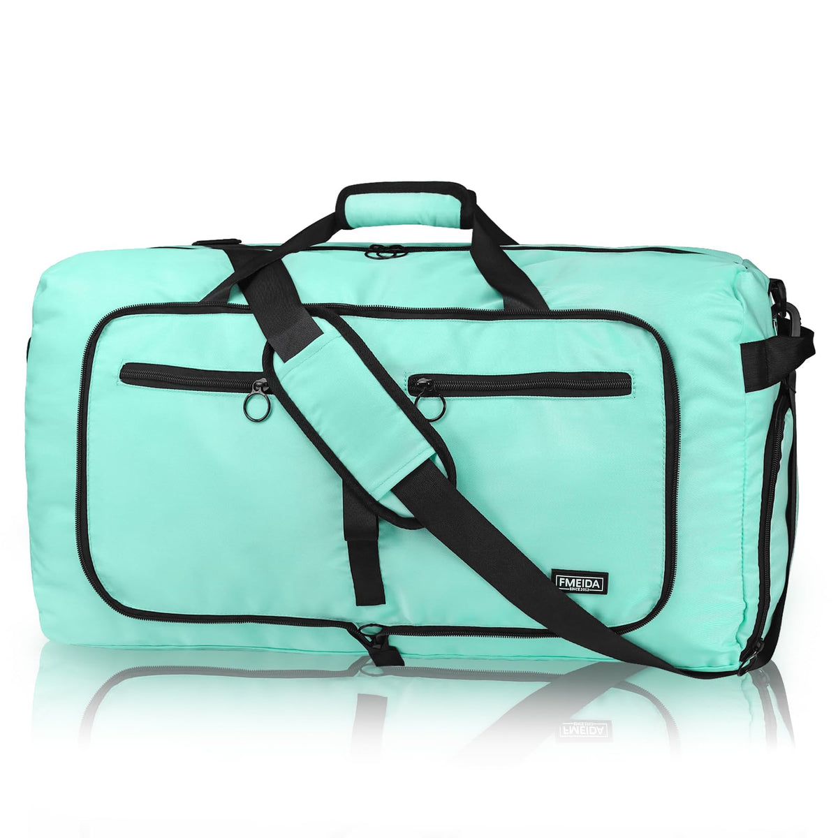 Fmeida 65L Large Travel Duffle Bag for Weekend Trips