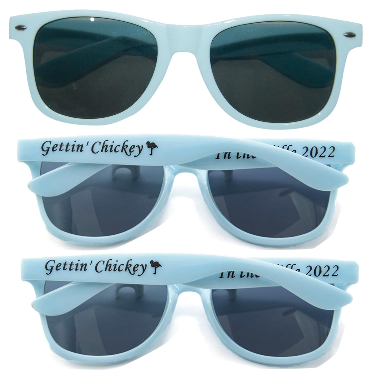 Personalized Custom Sunglasses for Weddings and Party Favors