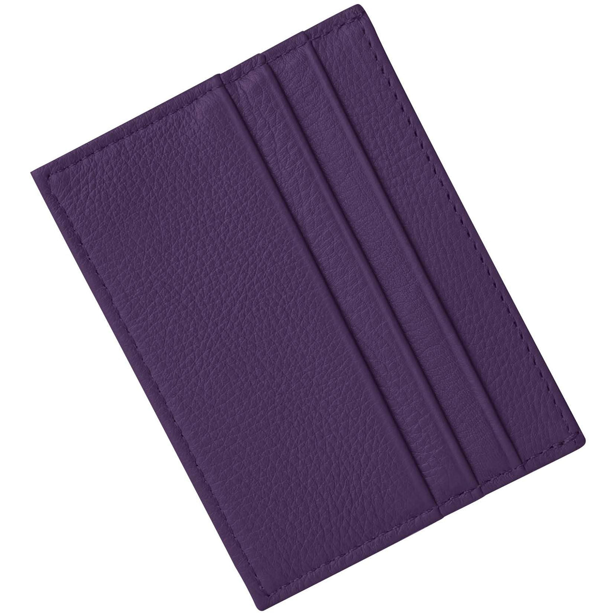 M-Plateau Genuine Leather Slim Card Wallet with 6 Slots