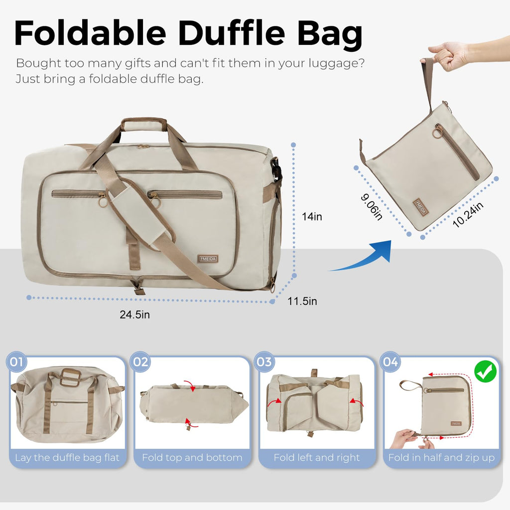 Fmeida 65L Duffle Bag