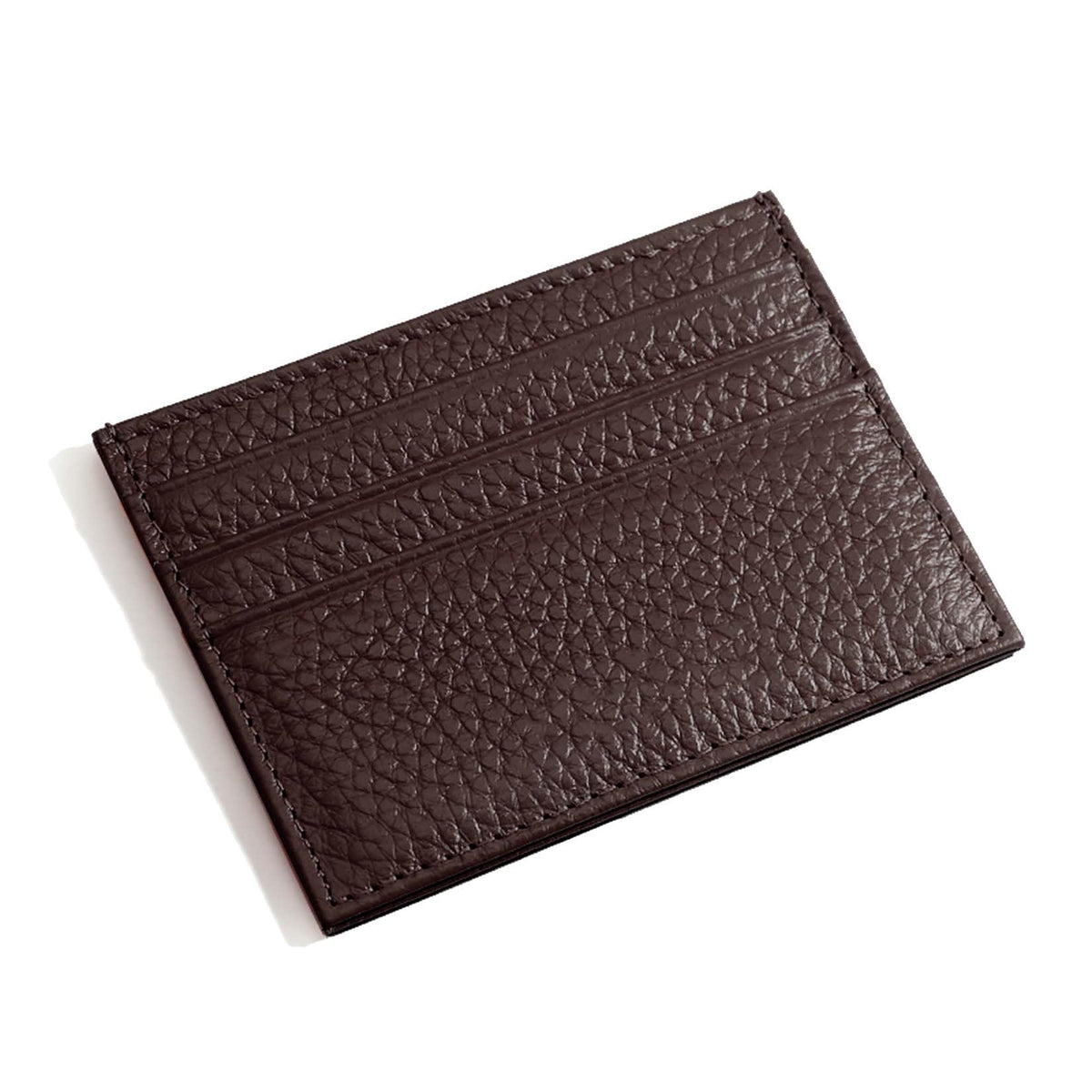 M-Plateau Genuine Leather Slim Card Wallet with 6 Slots