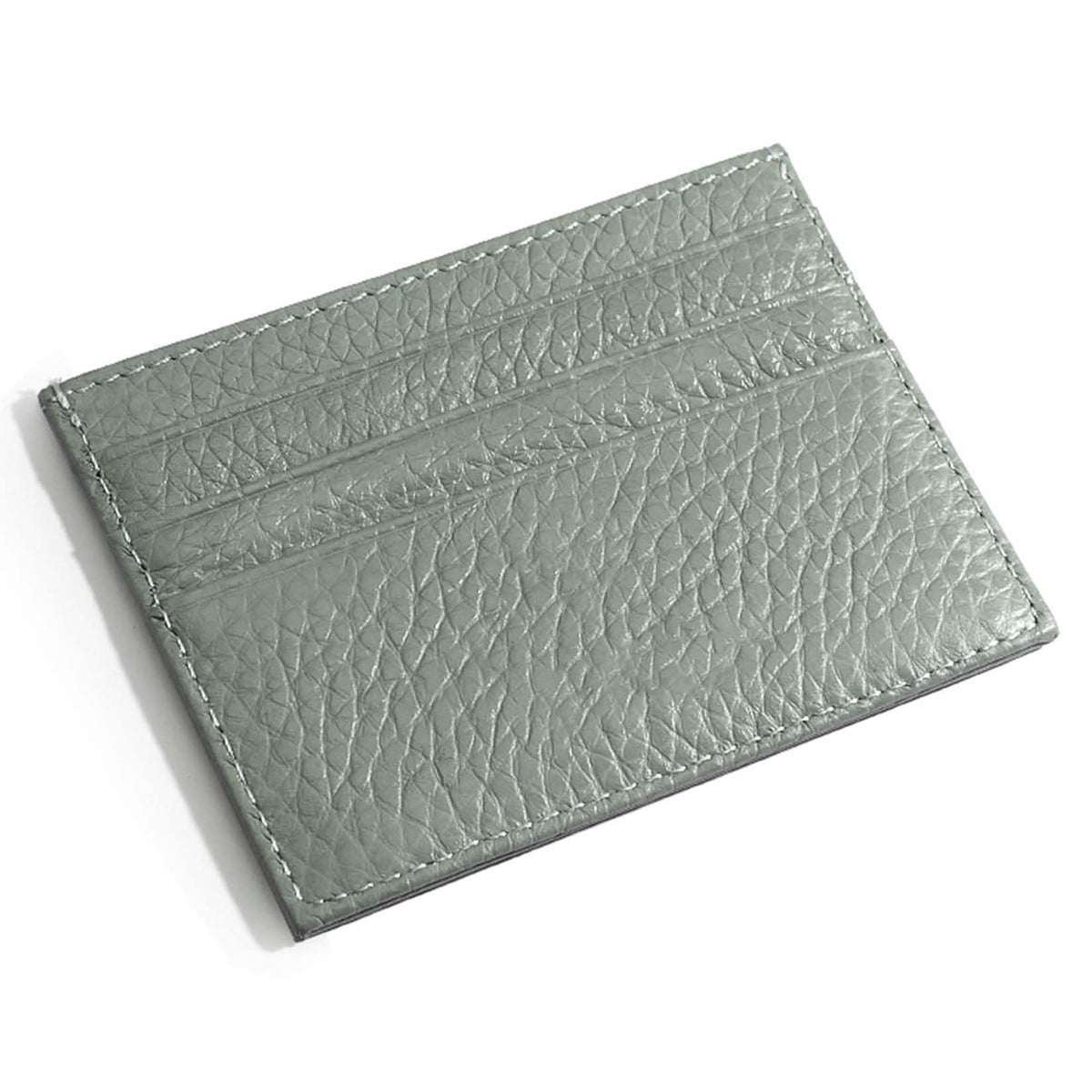 M-Plateau Genuine Leather Slim Card Wallet with 6 Slots