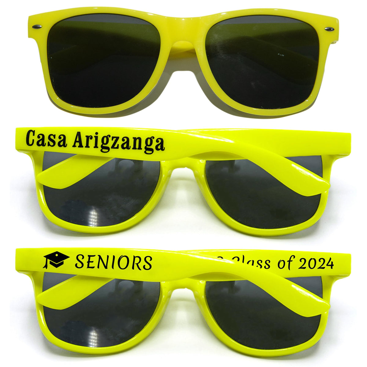 Personalized Custom Sunglasses for Weddings and Party Favors