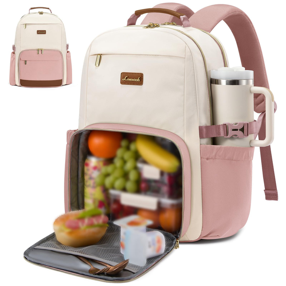 LOVEVOOK Women's Laptop Backpack for Work and Travel