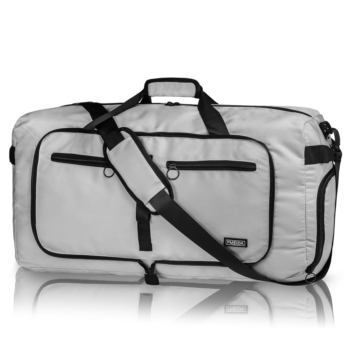 Fmeida 65L Large Travel Duffle Bag for Weekend Trips