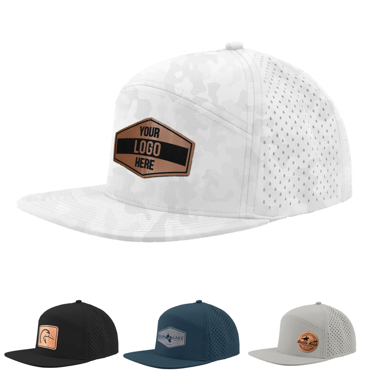 Personalized Logo Patch Trucker Baseball Cap for Men and Women