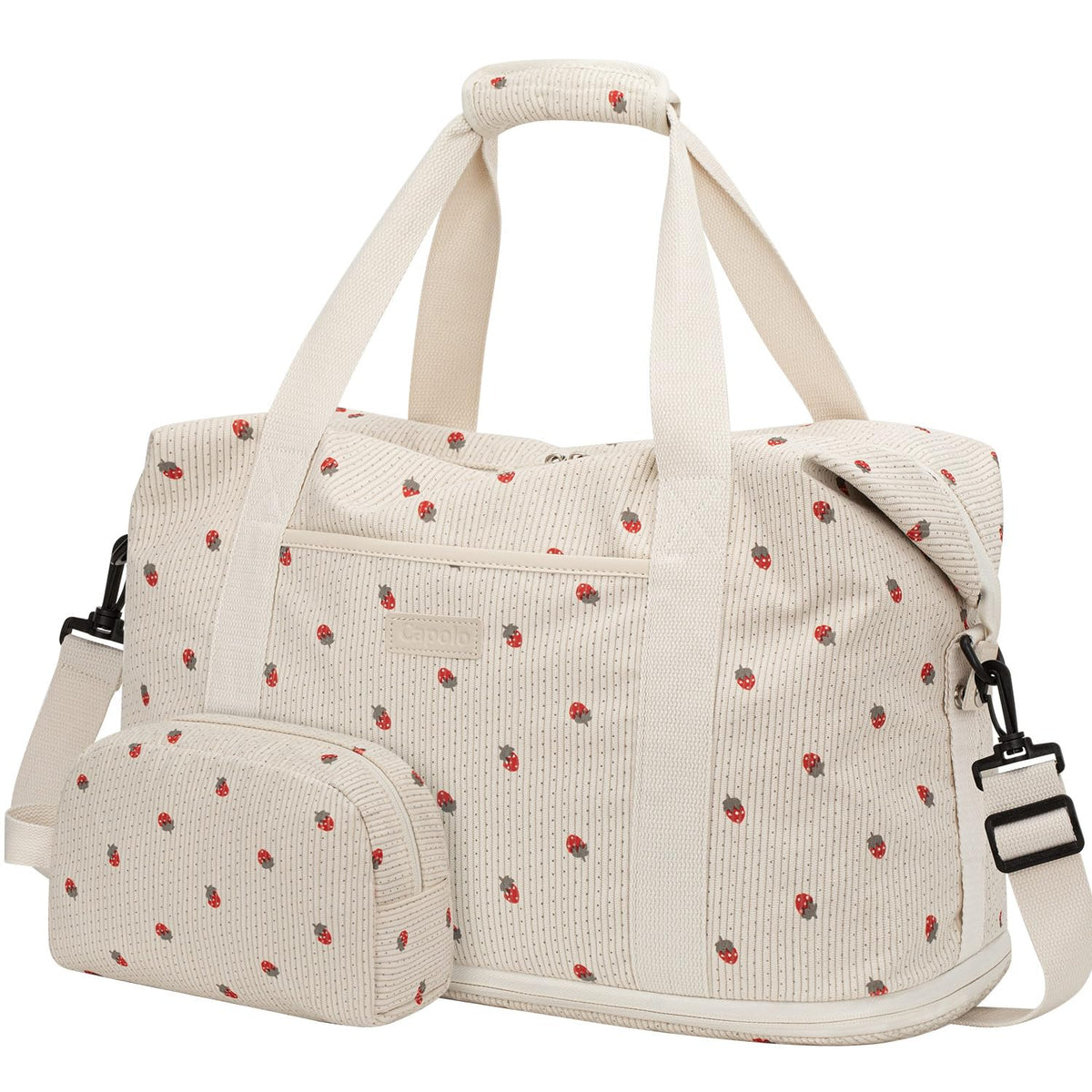 Capolo Expandable Travel Duffle Bag Weekender Overnight Bags for Women Men