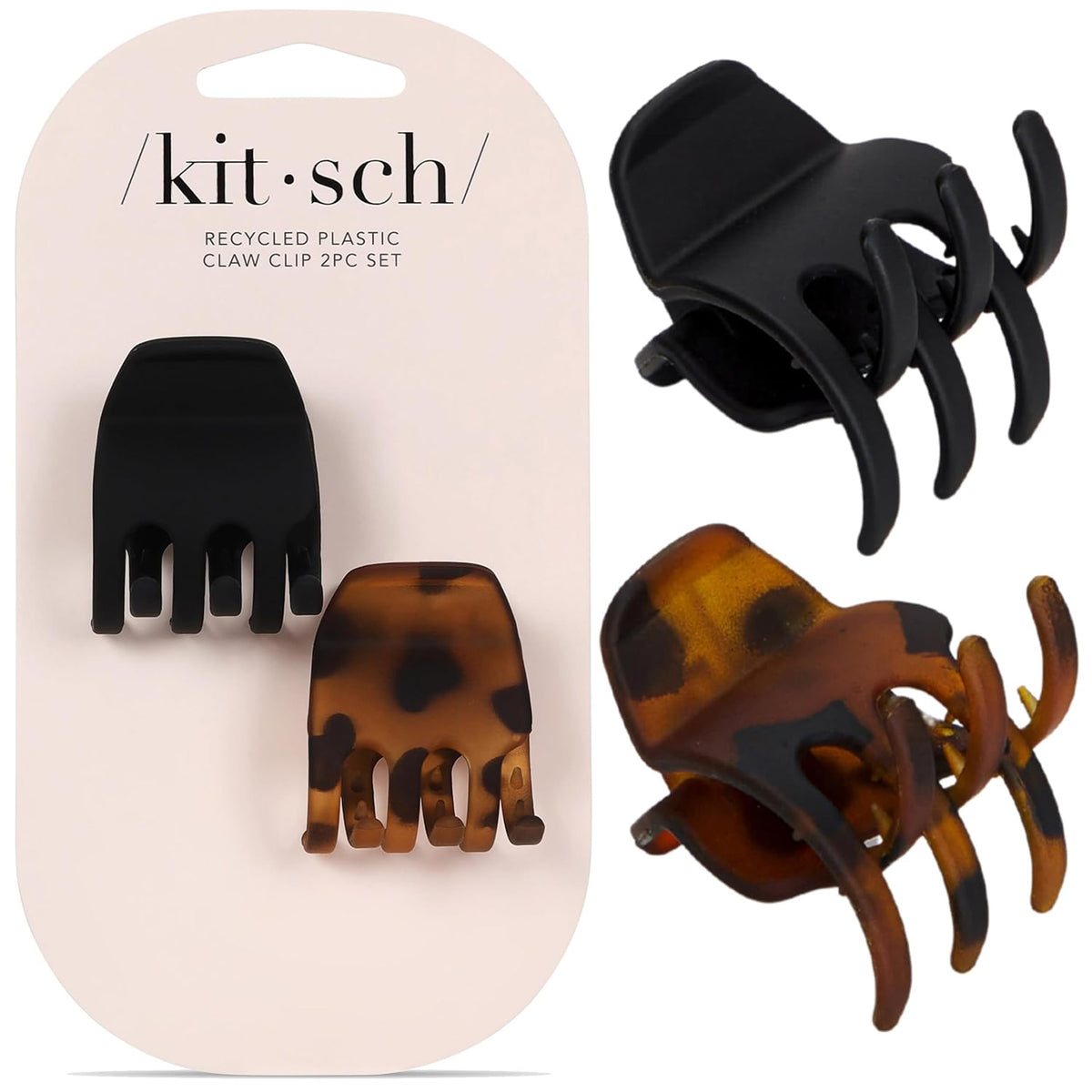 Kitsch Eco-Friendly Medium Claw Hair Clips for Women