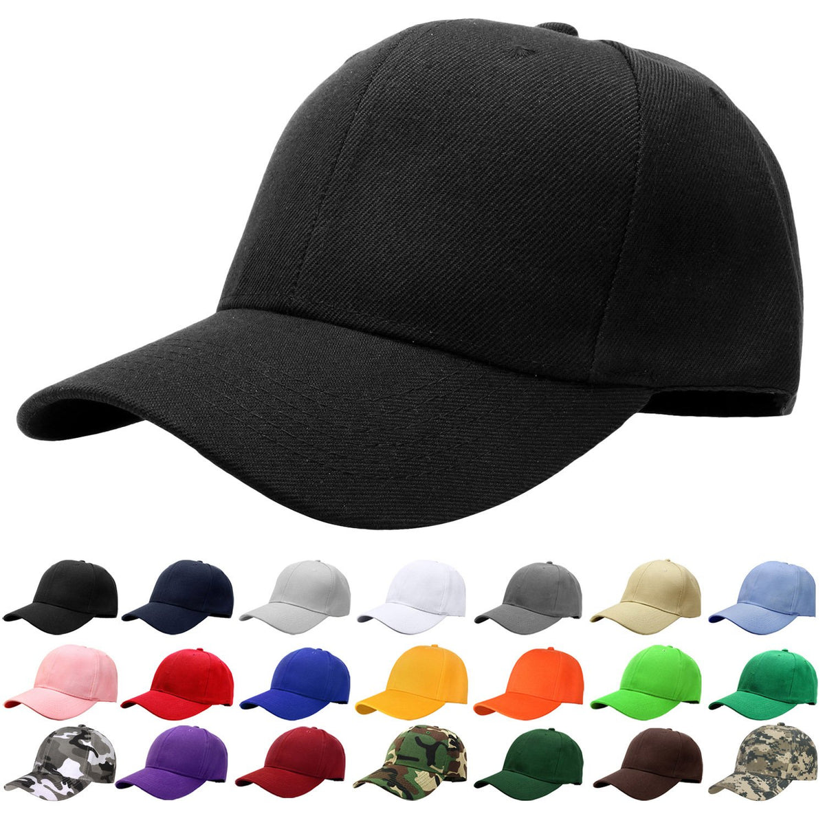 Falari Adjustable Baseball Cap for Running and Outdoor Activities