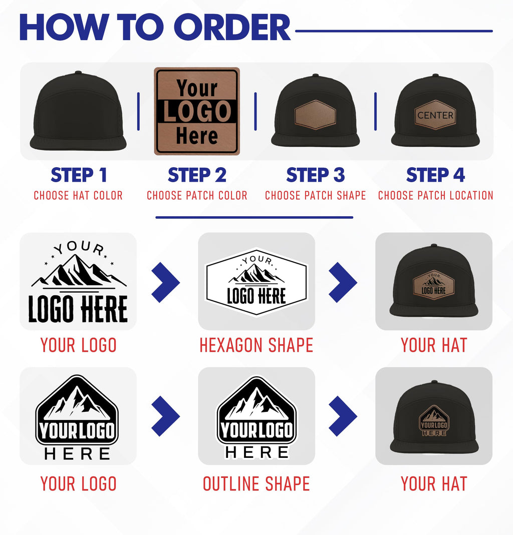 Personalized Logo Patch Trucker Baseball Cap for Men and Women