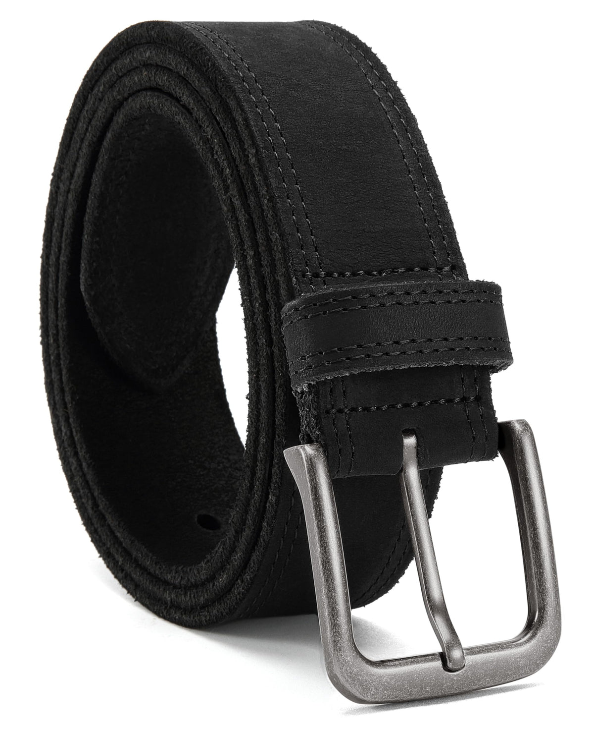 CHAOREN Men's Full-Grain Leather Casual Belt for Jeans