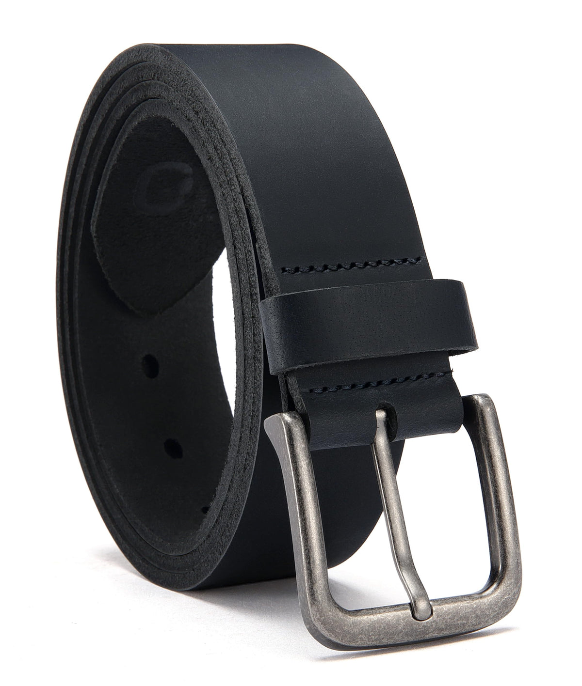 CHAOREN Men's Full-Grain Leather Casual Belt for Jeans