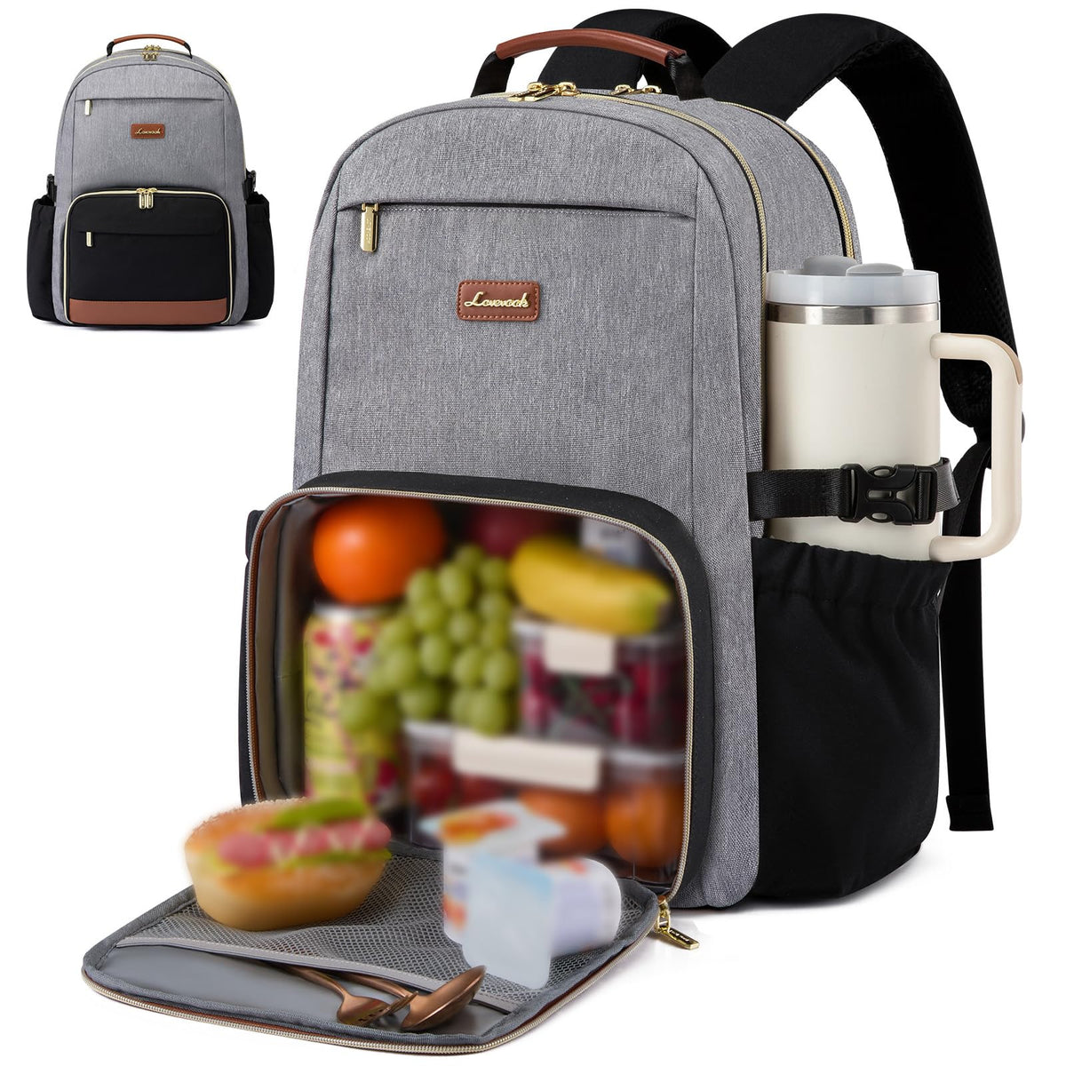 LOVEVOOK Women's Laptop Backpack for Work and Travel