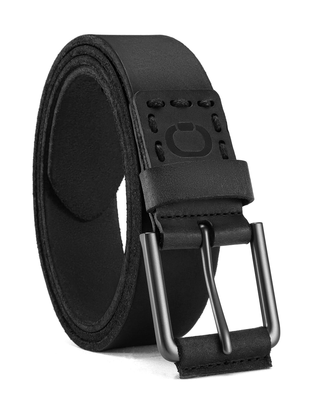 CHAOREN Men's Full-Grain Leather Casual Belt for Jeans