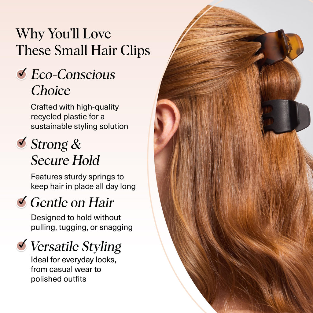 Kitsch Eco-Friendly Medium Claw Hair Clips for Women